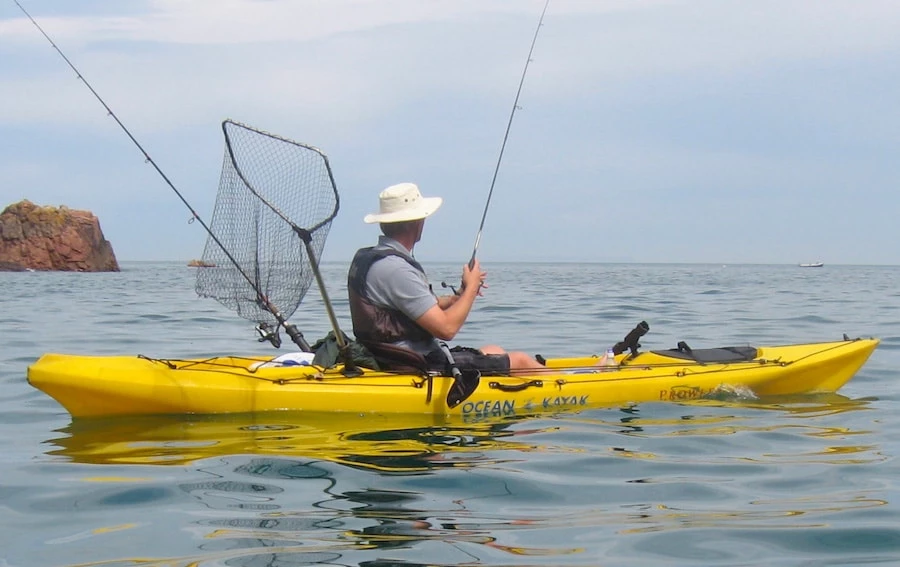 kayak fishing da pesca